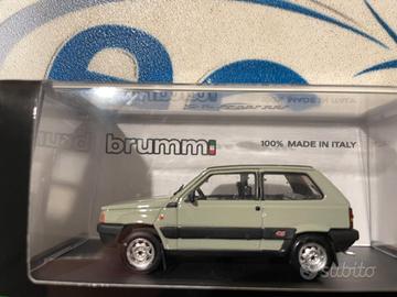 R613- 02 MODELLINO FIAT PANDA 4X4 1986 GRIGIO OSLO