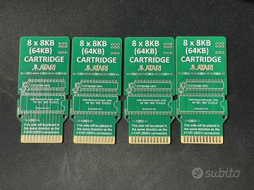 Lotto Atari 2600 PCB per cartuccia multigioco 8x8K