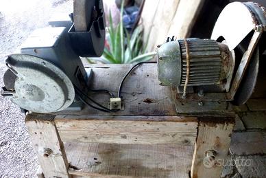 Mola affilatrice e smerigliatrice da tavolo