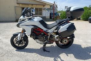 Ducati Multistrada 1200 S White BORSE LATERALI + B