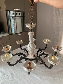 Lampadario antico anni 50