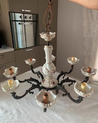 Lampadario antico anni 50