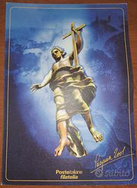Folder filatelico Pasqua 2001