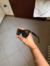 Occhiali da sole Rayban Wayfarer Neri RB 2140 54mm