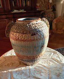 Originalissimo  vaso in ceramica, fatto a mano, 