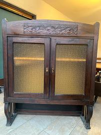 Credenza (2 pezzi) componibile in legno massello