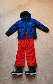 Completo sci bambino 8 anni