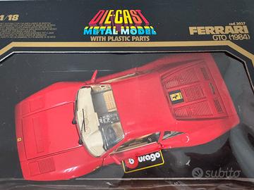 Modellino BBurago Ferrari GTO 1984 Diecast