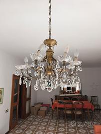 Lampadario in cristallo