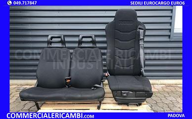 Coppia sedili eurocargo euro6