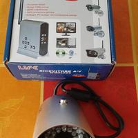 Telecamera life wireless con ricevitore