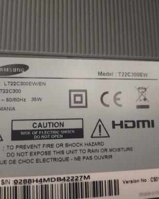 TV 22 pollici hdmi Samsung 