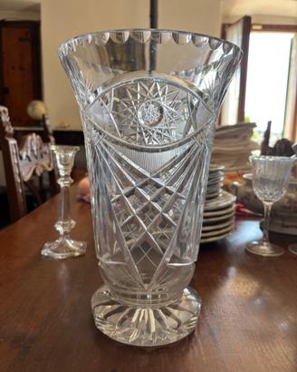 Vaso in cristallo