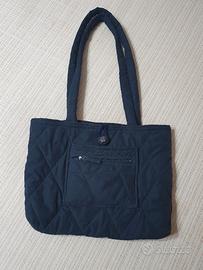 borsa in tessuto nero 