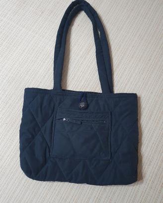 borsa in tessuto nero 