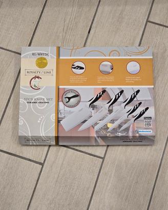 Royalty Line set coltelli da cucina NUOVI 