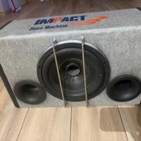 Subwoofer impact bass machine per auto