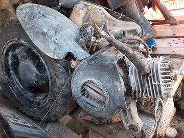 MINARELLI PIAGGIO ARROW blocchi motore marmitte