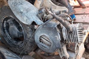 MINARELLI PIAGGIO ARROW blocchi motore marmitte