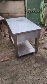 tavolo bancone da ristorante acciaio inox 