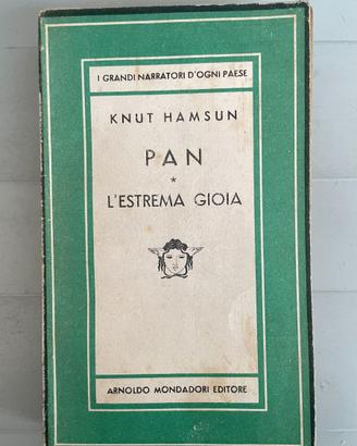 Libri. Knut Hamsun, Pan, L’estrema gioia