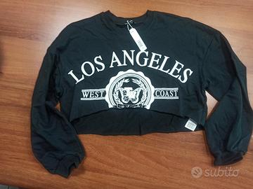 t-shirt maniche lunghe corta ragazza