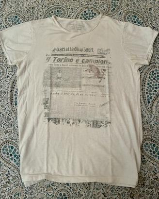 curva maratona torino fc toro t-shirt