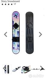 Tavola snowboard allenamento