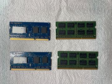 Lotto 8GB ram DDR3 (4x2GB) 1333MHz