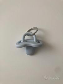 portachiavi ciuccio silicone Suavinex celeste