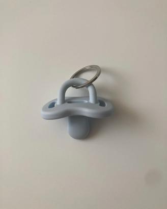 portachiavi ciuccio silicone Suavinex celeste