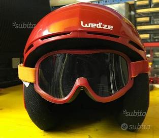 Casco Wed'ze bambino con mascherina
