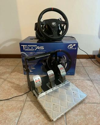 Volante e pedaliera trustmaster t500rs
