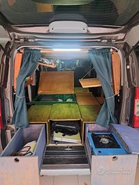 Camperizzazione Fiat Qubo modulare