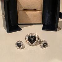 SWAROVSKI ANELLO E ORECCHINI BEGIN