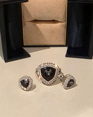 SWAROVSKI ANELLO E ORECCHINI BEGIN
