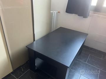 Tavolino salotto nero