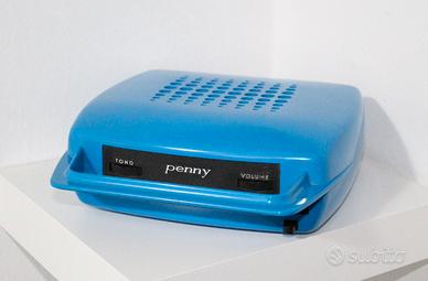 Penny Mangiadischi 45 Giri Portatile Colore Blu