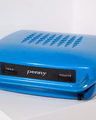 Penny Mangiadischi 45 Giri Portatile Colore Blu