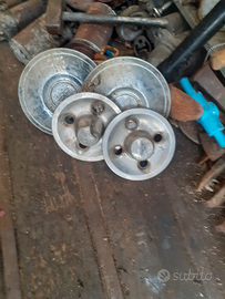 2 Copricerchi Alfa / 2 Copricerchi fiat 600
