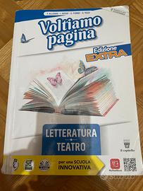 Libro italiano scuole medie “voltiamo pagina 2”