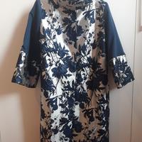 cappotto da cerimonia blu/argento tg.46