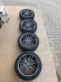 Cerchi MSW 24 17” gun metal