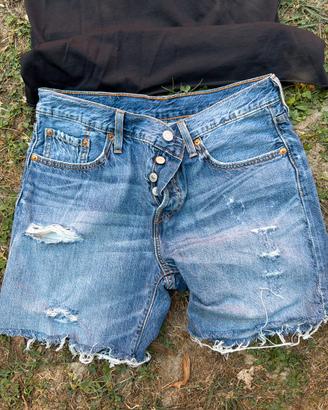 Jeans corti levis taglia s
