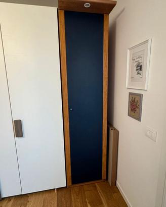 Armadio da cameretta Ikea blu