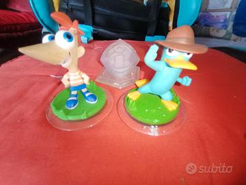 Agent P + Phineas  mondo cristallo Disney infinity