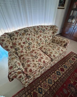 Divano a fiori shabby chic