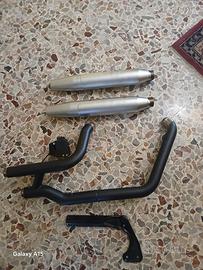 Marmitta scarico harley fatboy special