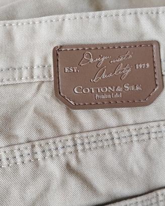pantaloni uomo Cotton & Silk 