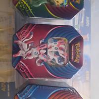 lotto completo trio tin pokemon 